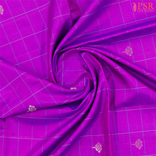 Magenta Purple Soft Silk Saree