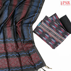 Black Jute Dress Material