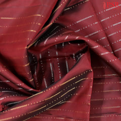 Mahogany Brown Soft Silk Mix Saree