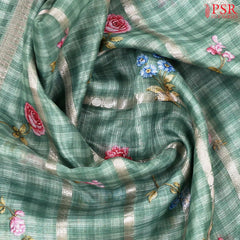 Haymes Green Kota Saree