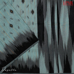 Light Teal Silk Cotton Dress Material