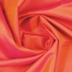 Coral Pink Fancy Kanchipuram Silk Saree