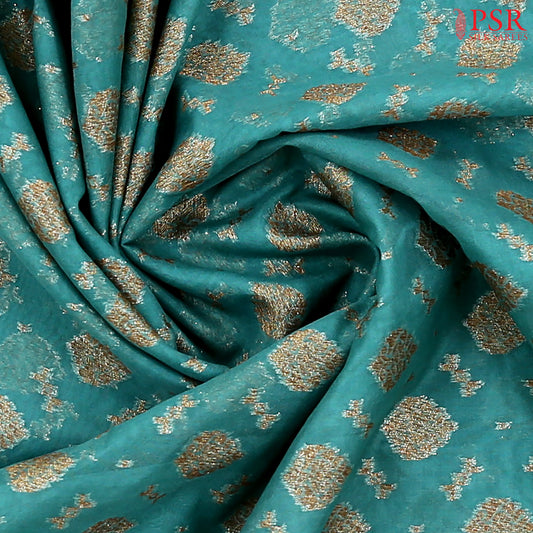 Dark Turquoise Georgette Saree