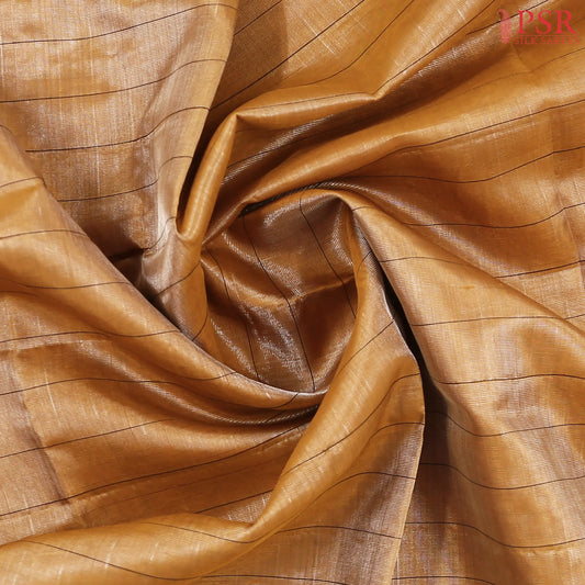 Mustard Tissue Soft Silk Saree