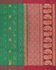 Emerald Green Kovai Cotton Saree