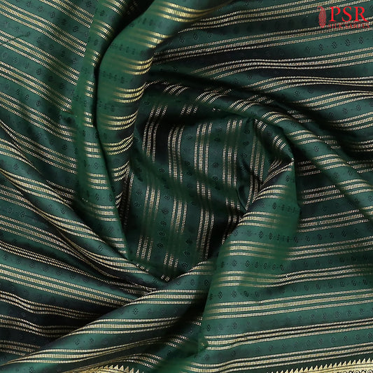 Dark Green Fancy Kanchipuram Silk Saree