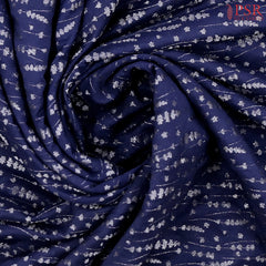 Navy Blue Georgette Saree