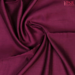 Wine Purple Munga Silk Saree