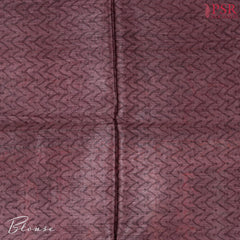 Syrup Brown Kadhi Tussar Silk Saree
