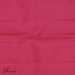 Dark Pink Kanchipuram Silk Saree