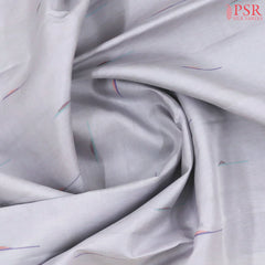 Cool Grey Kanchipuram Silk Saree