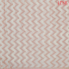 Off White Cotton Dobby Running Material