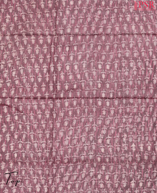 Raspberry Glance Kota Cotton Dress Material