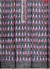 Black Jute Dress Material