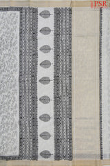 Mangalagiri Printed Cotton - Off White