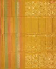 Mustard Yellow Soft Silk Saree