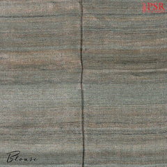 Hunter Green Kadhi Tussar Tissue Silk Saree