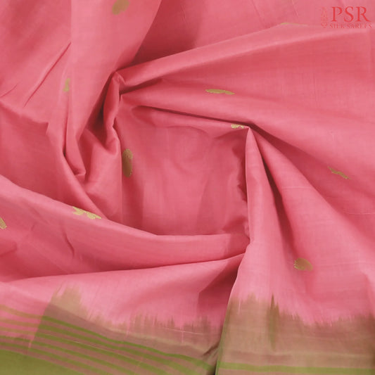 Pink Kanchi Cotton Saree