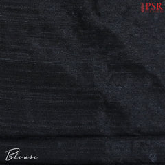 Black Green Silk Saree