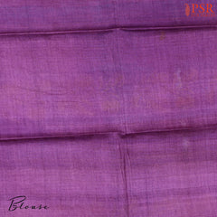 Bondi Blue Tussar Silk Saree
