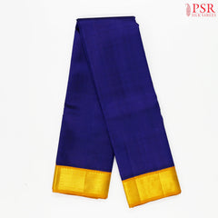Navy Blue Kanchipuram Silk Saree