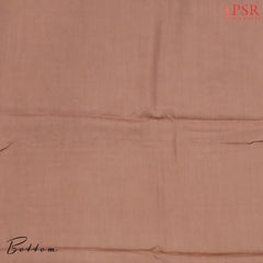 Dusty Peach Cotton Dress Material
