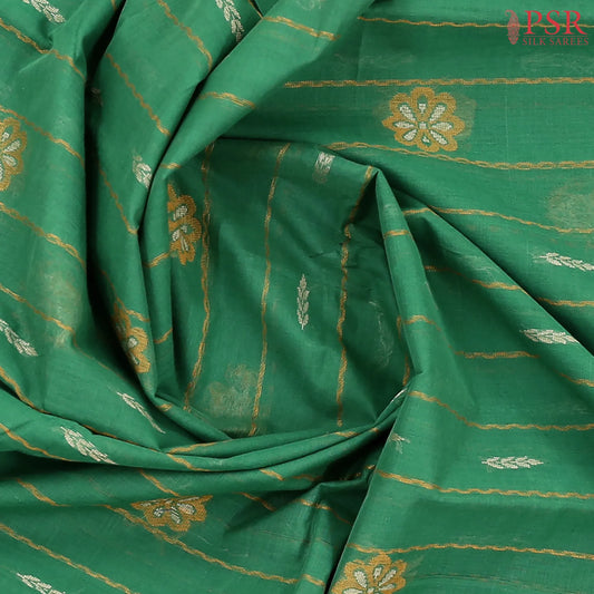 Emerald Green Kovai Cotton Saree