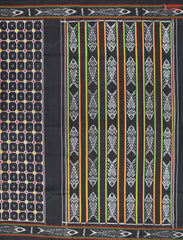 Black Pochampally Silk Saree