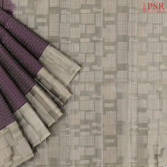 Dark Purple Soft Silk Saree