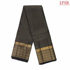 Black Kanchipuram Silk Saree