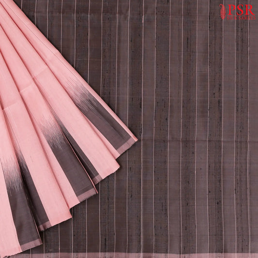 Heather Pink Soft Silk Saree
