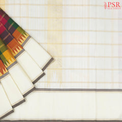 Multicolor Kanchipuram Silk Saree