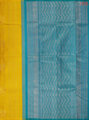 Mustard Yellow Kanchipuram Silk Saree