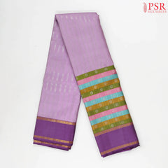 Orchid Pink Kanchipuram Silk Saree