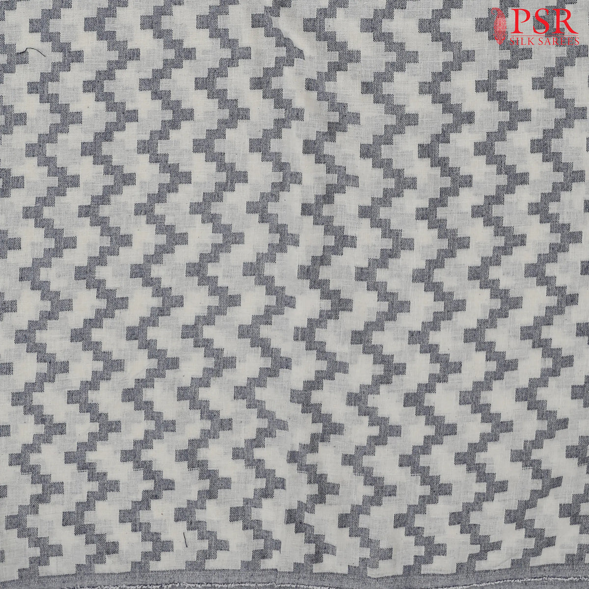 Off White Cotton Dobby Running Material