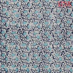 Blue & Turquoise Batik Print Running Material