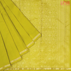 Citrus Green Arani Silk Saree