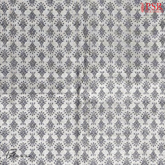 Cerulean Blue & Grey Kanchipuram Silk Saree