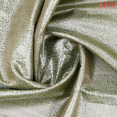 Artichoke Green Art Silk Tissue Saree