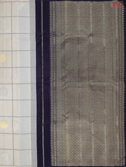 Cosmic Beige Kanchipuram Silk Saree