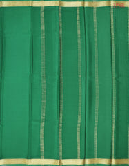 Emerald Green Mysore Silk Saree