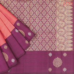 Crimson Red Kanchipuram Silk Saree