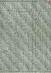 Sage Green Semi Tussar Embroidery Saree