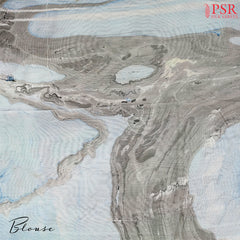 Grey  Silk Cotton Saree