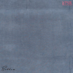 Steel Blue Tissue Dress Material
