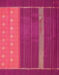 Brink Pink Kanchipuram Silk Saree