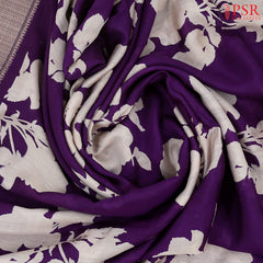 Magenta Purple Assam Saree