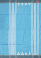 Sky Blue Byloom Cotton Saree