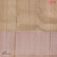 Dark Olive Yellow Kanchipuram Silk Saree