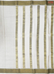 Kerala Beige Mysore Silk Saree